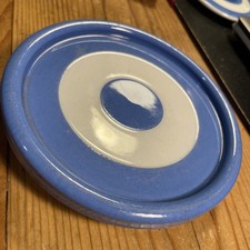 TG Green Cornishware Lid 125nm Diameter