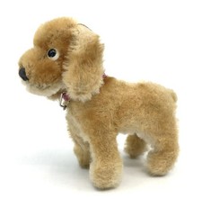 Steiff Cockie Cocker Spaniel Dog 1960s standing Mohair 12cm 5in no ID Doll Pet