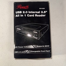 Rosewill RCR-IC002 USB 2.0 3.5" Internal Card Reader -