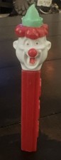 Vintage No Feet Clown PEZ Dispenser, Austria, 1960's, Missing Collar