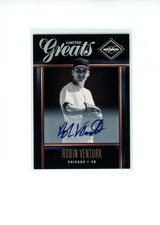 2011 Panini Limited Robin Ventura #10 Limited Greats Autograph Auto 132/199 READ