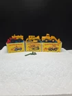 Matchbox Lesney 3 Construction Tractors Shovels Bulldozer Original W/boxes