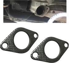 2 PCS Exhaust Gasket, 1.73 Inch Reinforced High Temperature Gask Size: 1.73 In