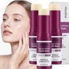 3PCS Calcium Multi Balm, Calcium Volume Multi Balm Wrinkle Core Stick Moisturing