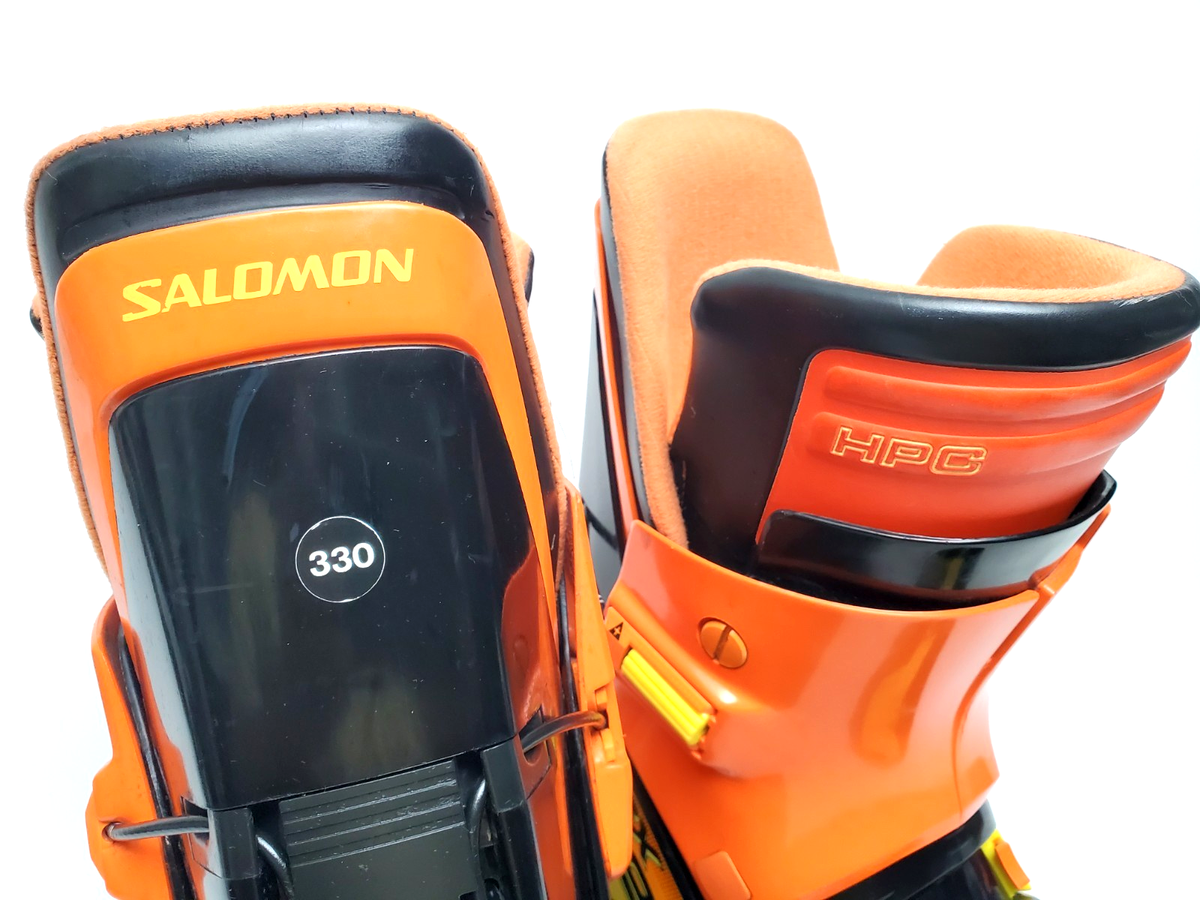 SALOMON SX 92 EQUIPE Vtg Rear Entry Alpine Downhill Ski Boots Size