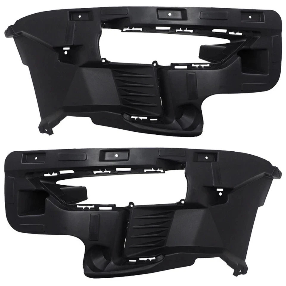 Front Bumper Cover W/2 Side Support Trim Molding For Ford Explorer 2018-2019 - Imagem 3 de 4