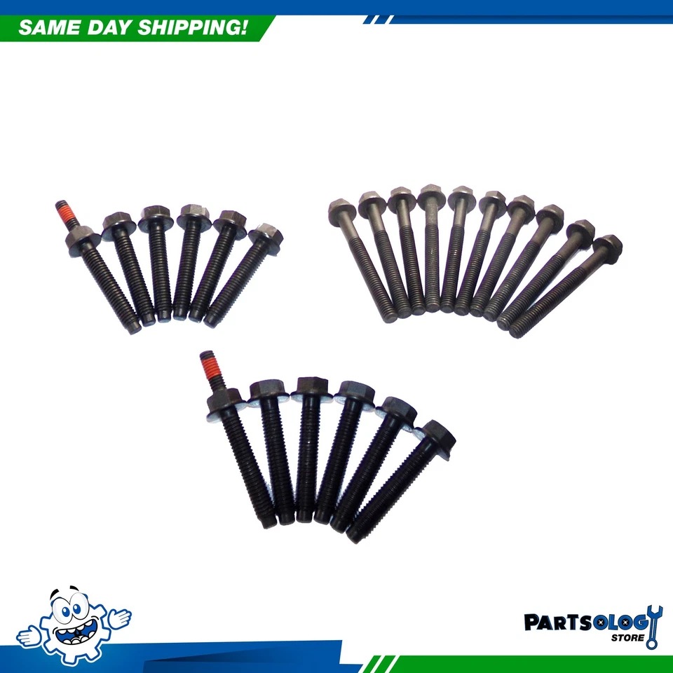 Juego de culata DNJ HGB4113 con kit de pernos de cabeza para 92-96 Ford Bronco 5,0 L V8 Foto 3 de 3