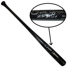 Pete Rose Autographed Louisville Slugger Engraved Black Bat w/ Hit King - JSA