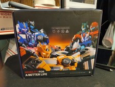 Transforming Robot Set, 7 in 1 Construction Car Toys for Kids,