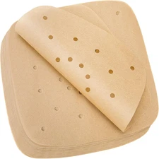 200Pcs Air Fryer Parchment Paper Disposable Liner 8.5Inch, Premium Perforated fo