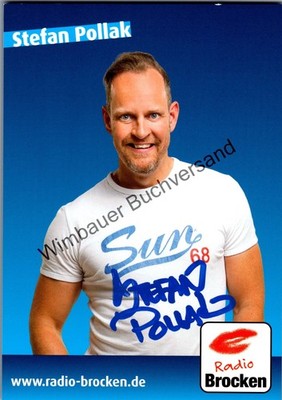 Original Autogramm Stefan Pollak Radio Brocken /// Autogramm Autograph signiert