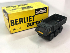 France Solido No.214 Berliet Auroch Vintage Diecast Truck