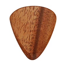 Teak Wood Guitar Or Bass Pick - 3.0mm 351 Wedge Shape - Handmade Exotic Plectrum