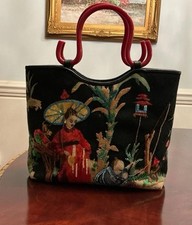 SPECIAL EDITION LIMITED AVAIL   ISABELLA FIORE   Oriental beaded Handbag . 245