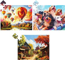 48 Pieces Large Piece Puzzle for Seniors Jigsaw Puzzles Dementia Products and...
