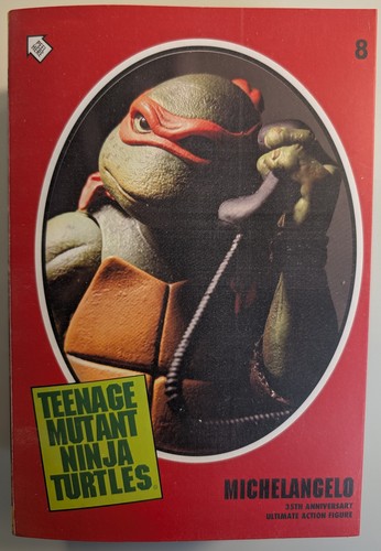NECA TMNT Michelangelo 35th Anniversary Ultimate Action Figure 8”