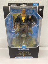 McFarlane Toys DC Multiverse BLACK ADAM WITH THRONE 7  Action Figure