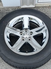 (1) 2009-2019 DODGE RAM 1500 20” CHROME CLAD OEM WHEEL RIM 20x9 & TIRE