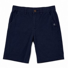 Reserved Boys Navy Blue Chino Shorts 100 Cotton Size 146 cm 10-11 Years