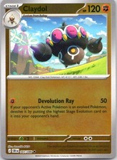 Claydol Reverse Holo ME04: Chaos Rising 047/086 Pokemon