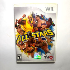 WWE All Stars Nintendo Wii 2011 CIB Complete In Box Tested Hulk Hogan Rock THQ