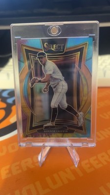 2025 Panini Select - Concourse Konnor Griffin #78 Tie-Dye Prizm /25 (RC)