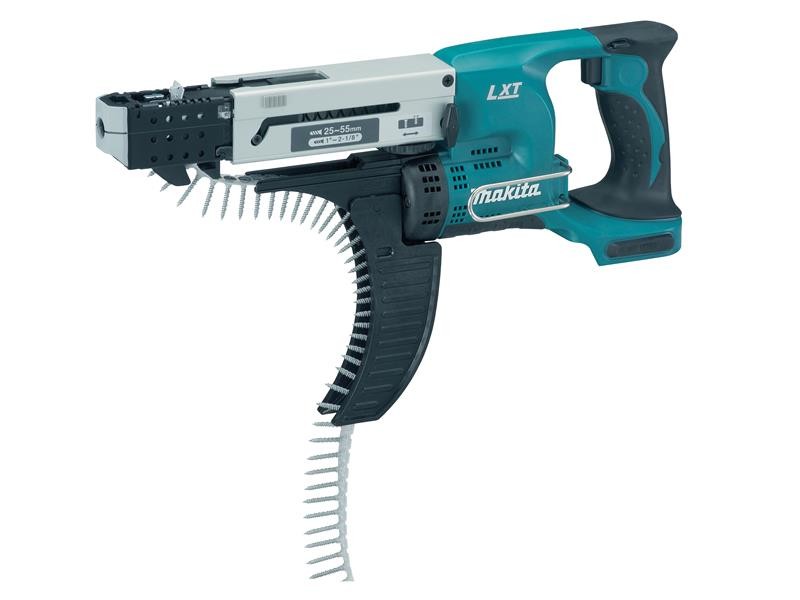 Makita DFR550 18V LXT 55mm Auto Feed Screwdriver With Type 3 Case & Inlay - Image 13