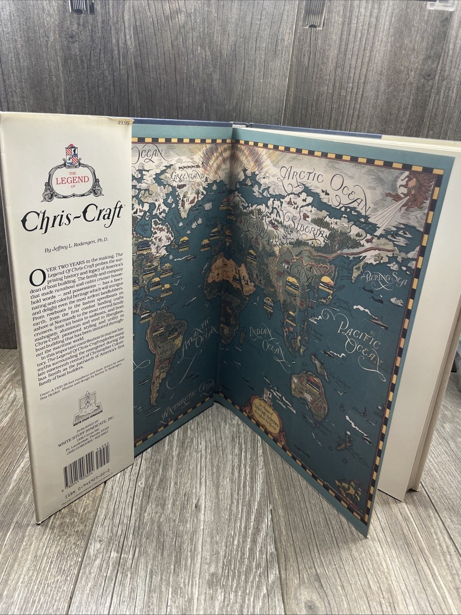 The Legend of Chris-Craft 1988 1st Ed Jeffrey Rodengen Boat