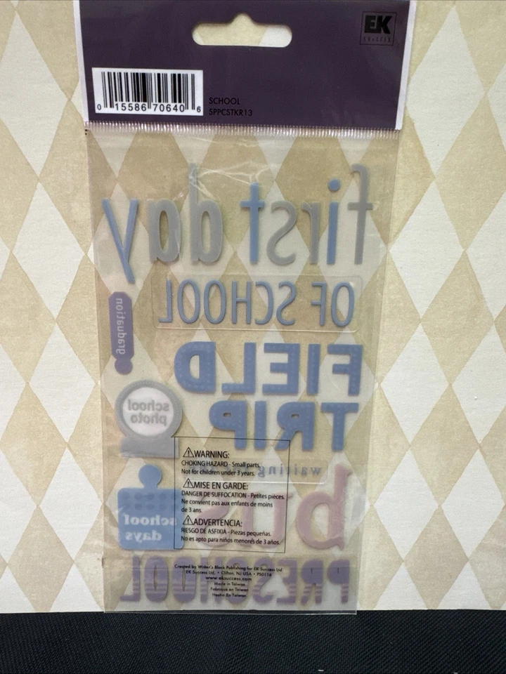 Nuevas pegatinas escolares Sticko Glitter Foto 2 de 4