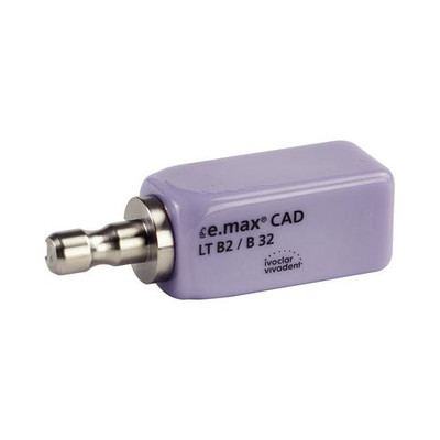 Ivoclar Vivadent 648210 IPS E.Max CAD CEREC InLab Blocks LT B32 B2 3/Pk