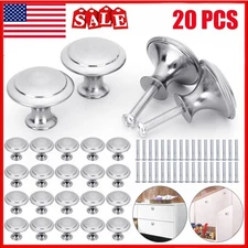 20PCS Cabinet Knobs Drawer Pulls Door Handles Kitchen Hardware Brushed Nickel