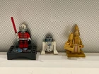Lego minifigures starwars harry potter darth malak hogwarts designer r2d2