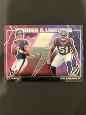 2023 Zenith Thunder & Lightning CJ Stroud - Will Anderson Jr #10 Houston Texans