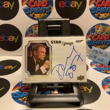 2020 UDC Daniel Craig James Bond William And Henchmen Inscription Auto Card