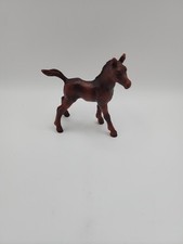 Schleich Arabian Foal 1995 Brown Horse farm life baby standing colt