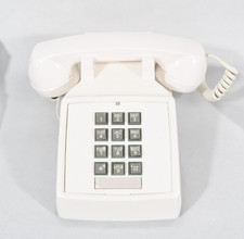 Cortelco White Desk Phone 250015-VBA-20M