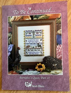 Just Nan Barnabee's Quest Part 2 Cross Stitch Pattern with Embellishments IR8