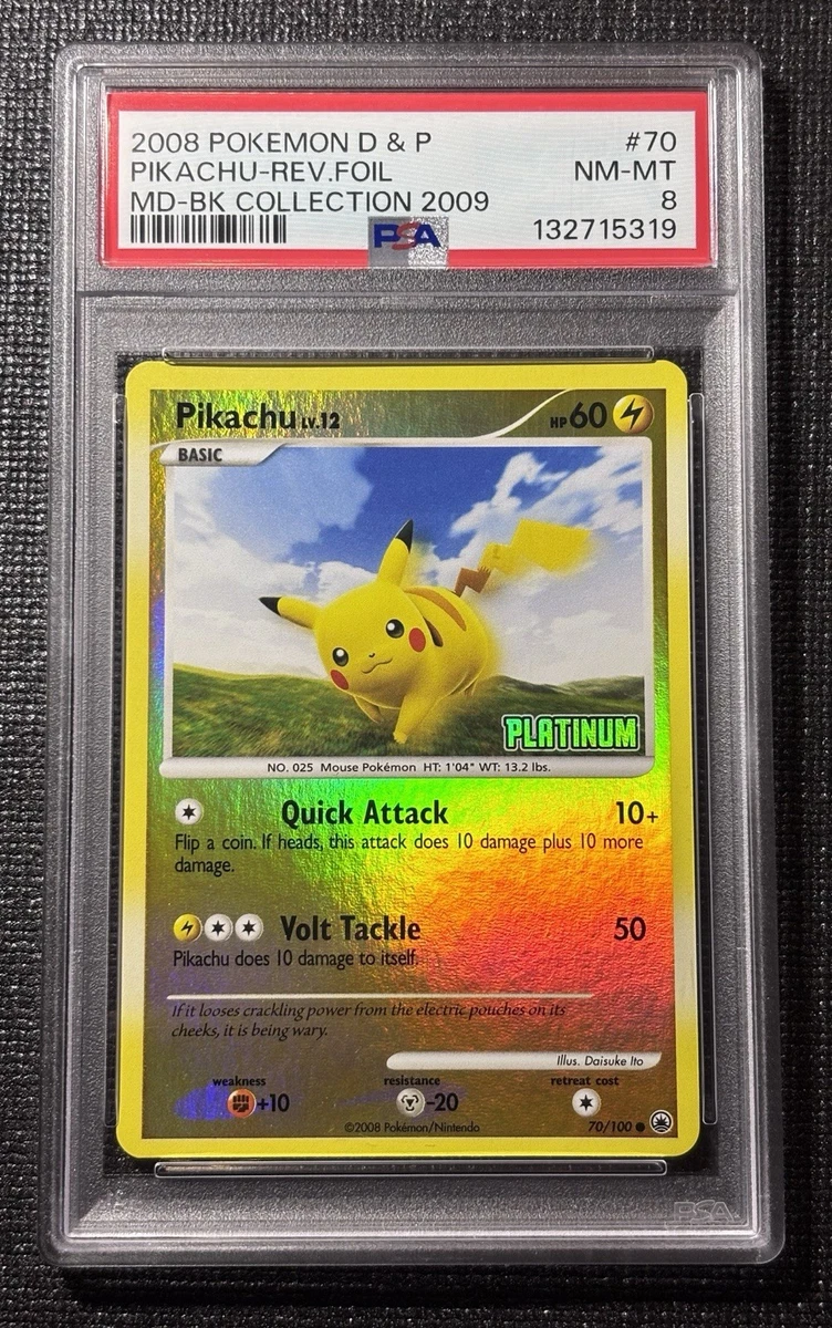 Pikachu Pokémon TCG Professional Sports Authenticator (PSA) Grade