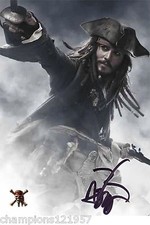Jonny Depp ++Autograph++++Pirates of the Caribbean++3