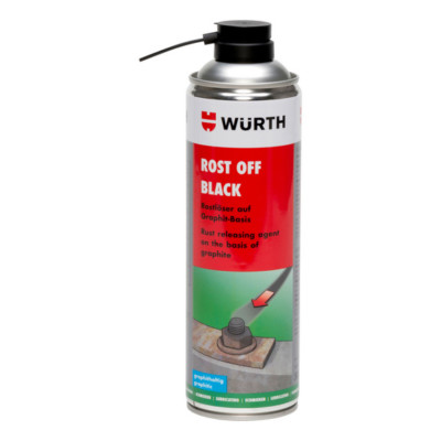 WURTH Rust remover Rost Off Black- Highly effective graphite