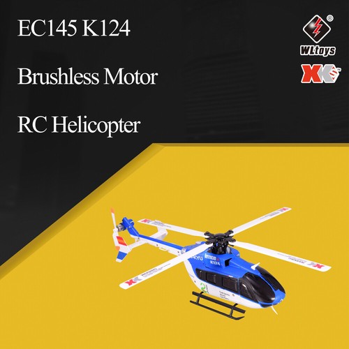 Wltoys XK EC145 K124 6CH 3D 6G System 