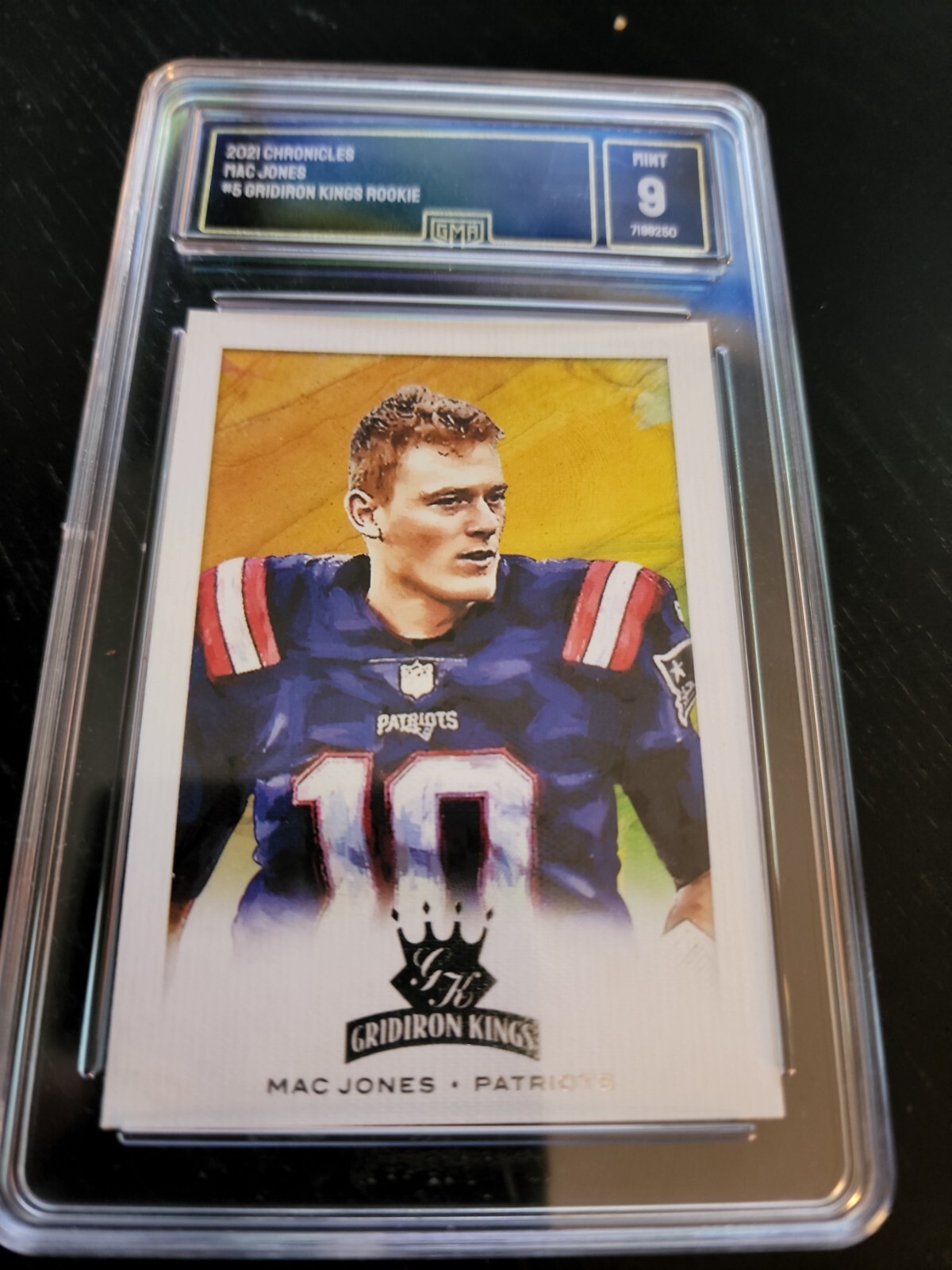 MAC JONES RC 2021 Panini Chronicles Gridiron Kings 5 ROOKIE NFL