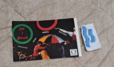 Depliant Brouchure SEASTAR-TISSOT-GENEVE-CARRAUSEL-CRONOSTOP-OMEGA anni 70