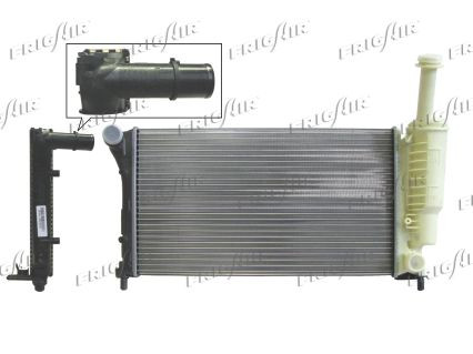 RADIATORE ACQUA MOTORE FIAT PANDA 1.1 1.2 2003 53075=FT2335=51779915 - Imagen 1 de 1