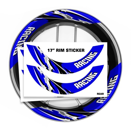 17" Inner Wheel Rim Stickers S19W For Ninja 1000 10 15 10 17 18 19 - Imagen 5 de 12