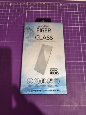 EIGER 2.5D Glass for Oppo A94 4G / A94 5G / A74 4G Screen Protector