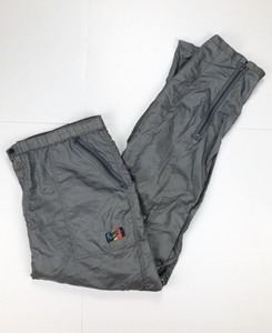 Nike Masculino Vintage Grande Cinza Corta-vento Track Calça Moletom Calça De Moletom Azul Tag | eBay