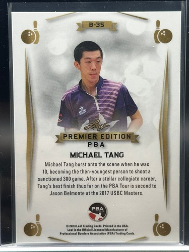 2023 Leaf PBA Premier Edition Base Silver PICK YOUR PLAYER! - COMPLETE YOUR SET! - Picture 88 of 128