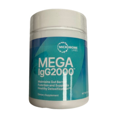 Microbiome Labs Mega IgG2000, Powder for Digestive Health (2.1 Ounces)