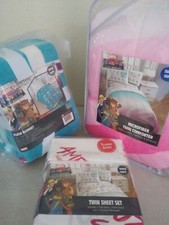 NEW Marvel Rising Secret Warriors TWIN Microfiber Comforter  Sheet Set  5 Pc